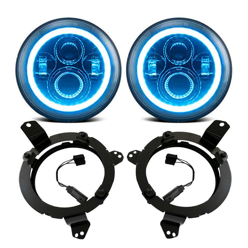 jeep blue halo headlights