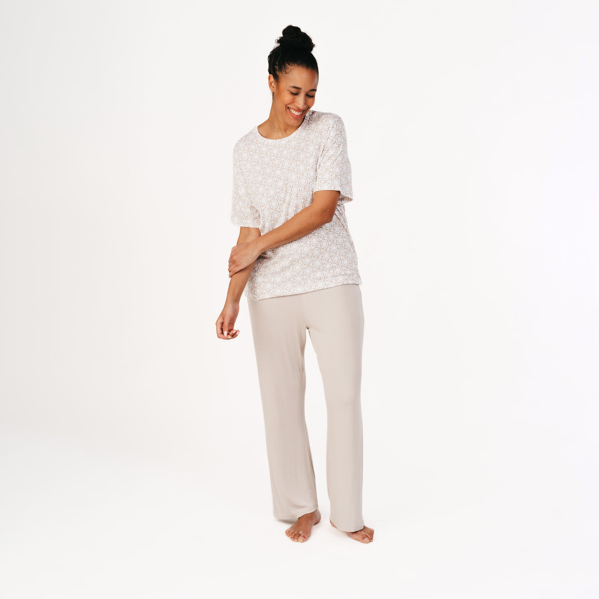 Helmi pyjama, white