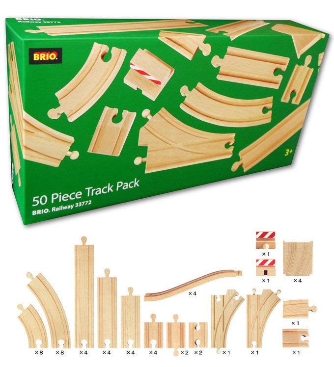 brio 50 piece track pack