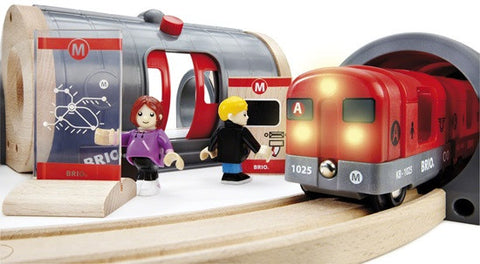 brio metro railway set