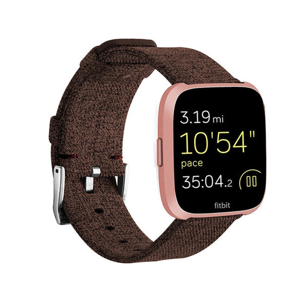 fitbit versa nylon strap