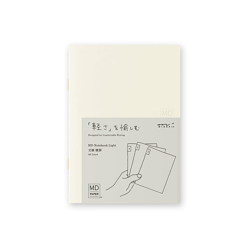 Designphil MIDORI MD Notebook A5-Size Clear Cover with Pen Holder  [49360-006] 4902805493604