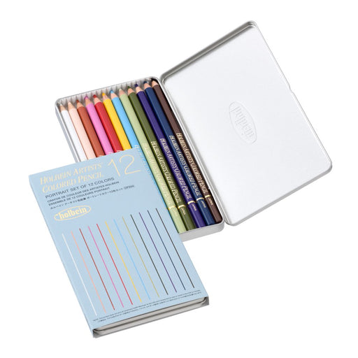 Holbein Artists' 24 Colored Pencil Set in Tin OP920 – Art&Stationery