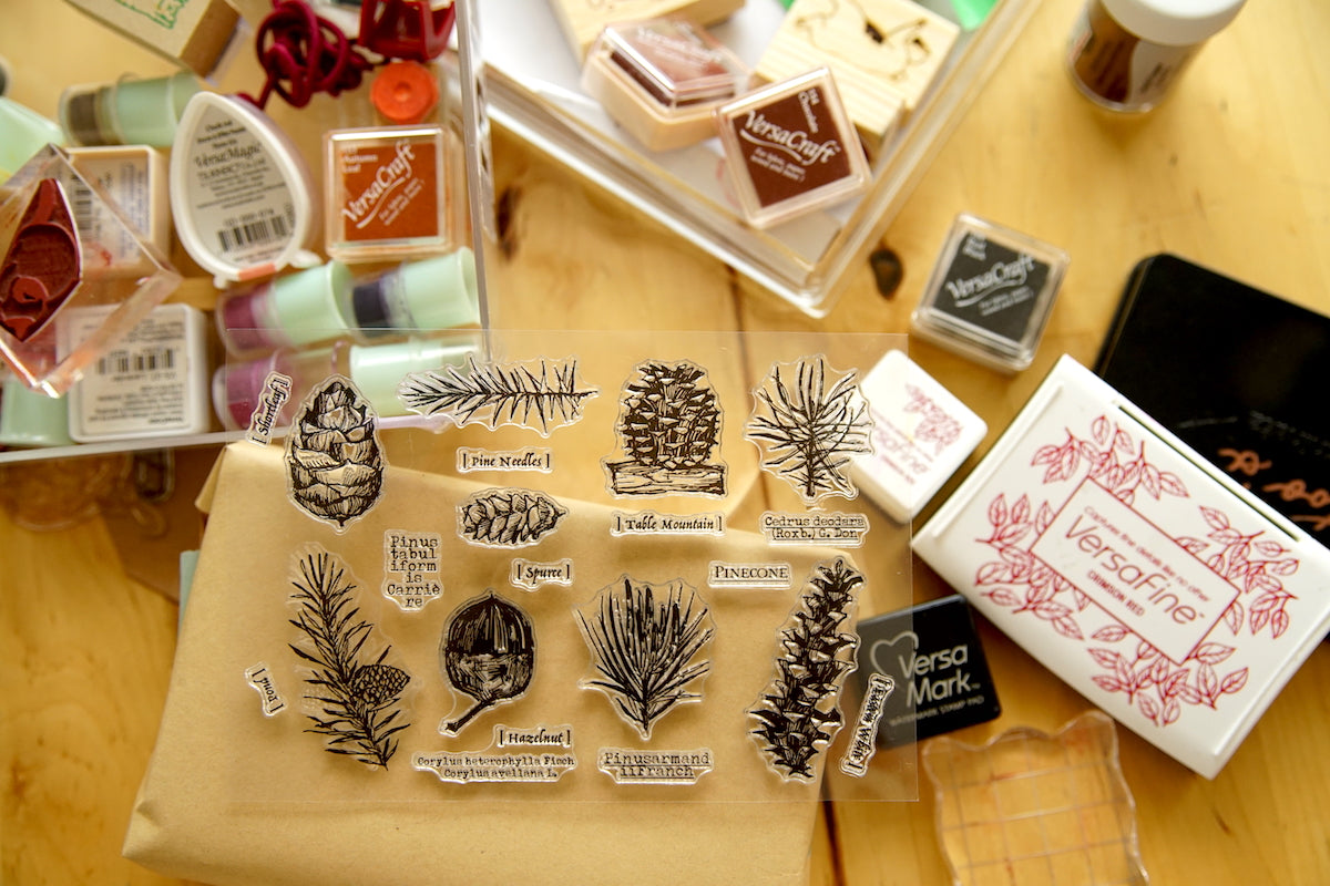 KI Memories - Clear Acrylic Stamp Set with Stamp Block 