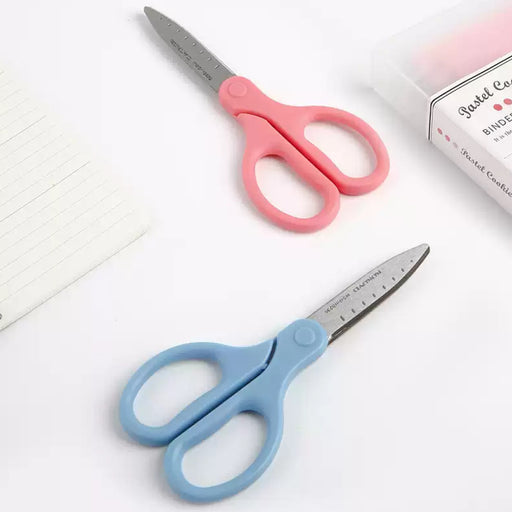 Kokuyo Saxa Scissors - Fluorine Coating - Pink