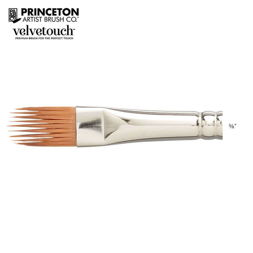 Princeton Velvetouch Filbert Grainer Brush - Size 3/8'', Short Handle,  Synthetic