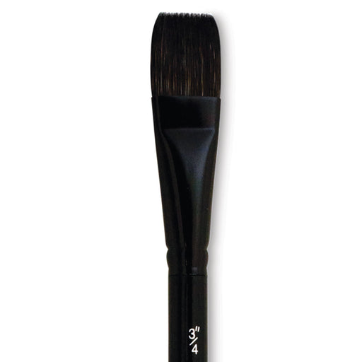 Silver Brush : Black Velvet : Voyage Travel Brush - Travel Brushes - Plein  Air Painting - Color