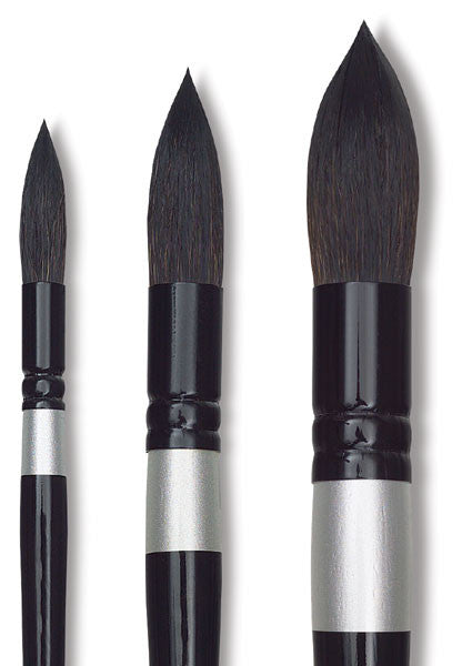 Silver Brush Black Velvet Watercolor Brush Liner 6 - Wet Paint