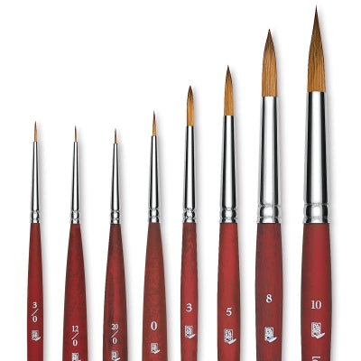 Princeton 3950 Velvetouch Synthetic Sable Brush // Petals (Triangle) —  Stickerrific