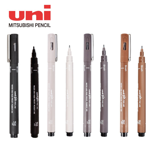 Uni : Pin Waterproof Lightfast Drawing Pen : Light Grey : 0.1mm - Uni :  Sketching - Uni Ball - Brands