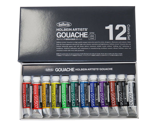 Holbein Designer Artists Gouache 15ml Primary Color Set of 5 