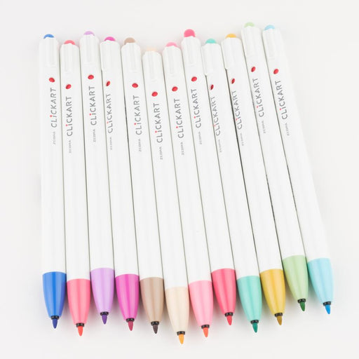 Kuretake ZIG Clean Color Dot Dual Tip Pen — Stickerrific