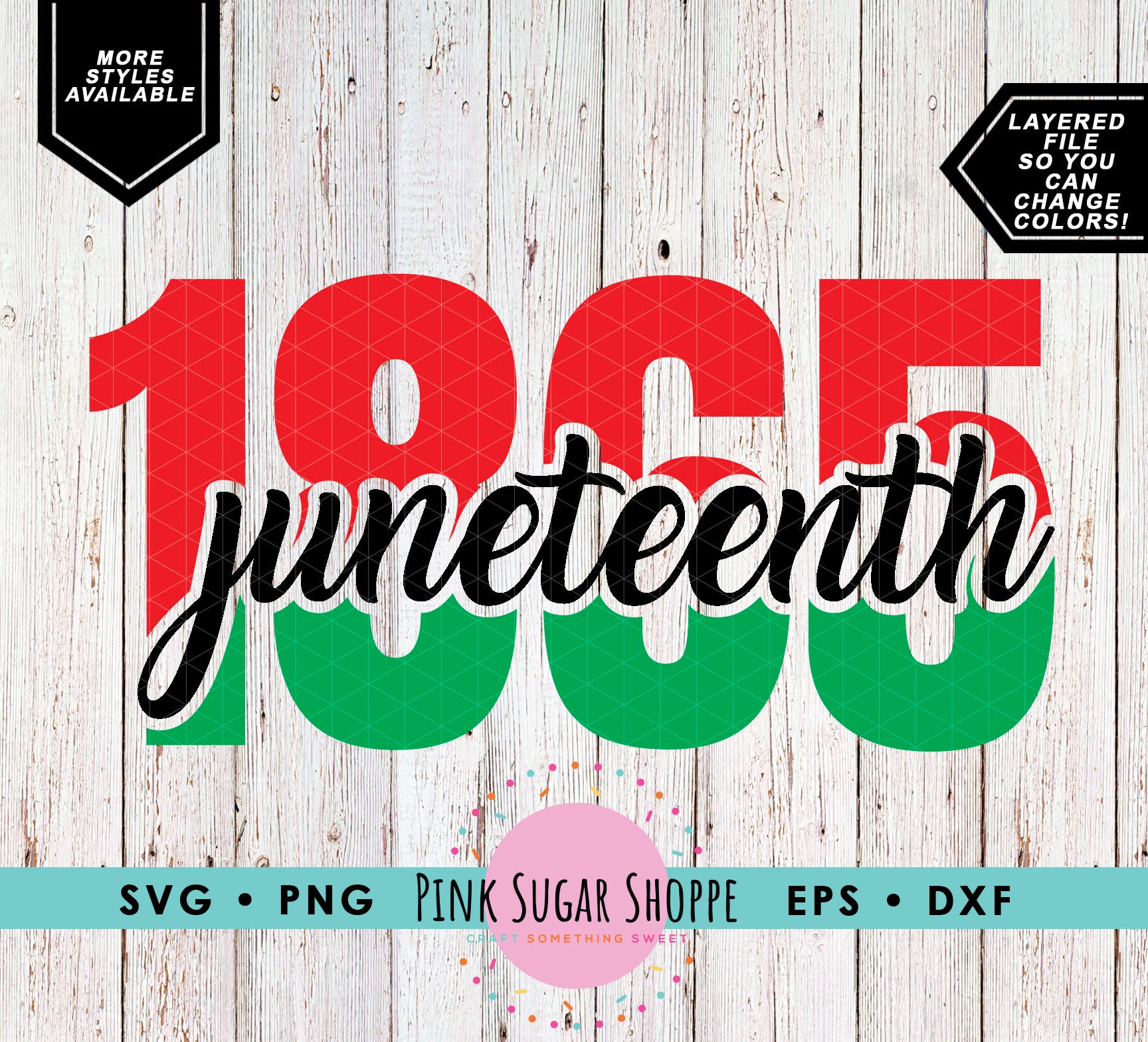 Download 1865 Juneteenth Svg Pink Sugar Shoppe