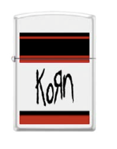 Korn White Logo Lighter