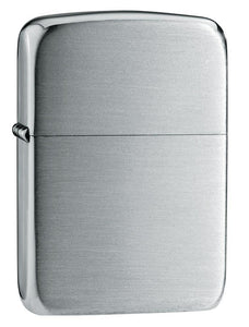 Armor® Brushed Sterling Silver Windproof Lighter | Zippo USA