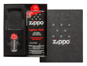 Windproof Lighter Gift Set (Flints, Wicks & Lighter Fuel)