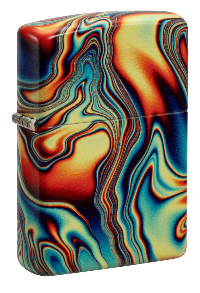 Zippo Colorful Swirl Glow in the 540 Color Windproof Lighter | Zippo USA
