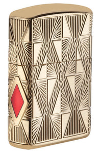 Zippo Armor® Geometric Diamond Pattern Design 49702