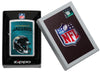 NFL Jacksonville Jaguars Helmet Street Chrome Windproof Lighter in its packaging.
