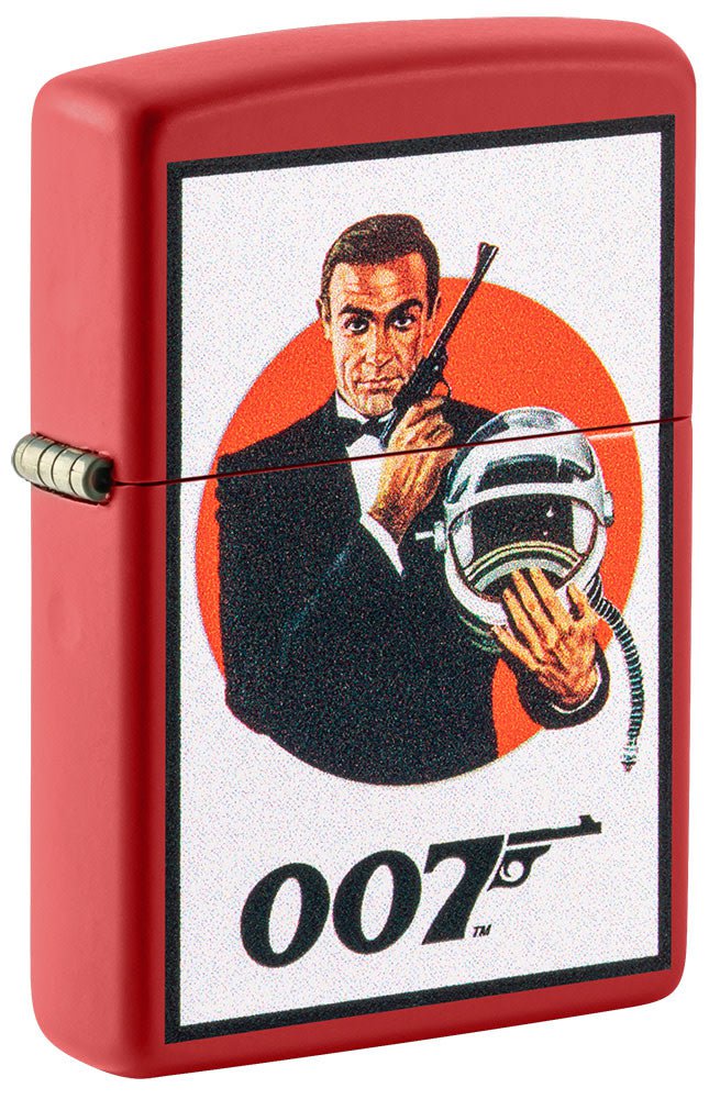 James Bond 007™ Vintage Red Matte Windproof Lighter | Zippo USA