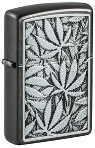 Zippo 28323 Classic Ace Filigree Black Ice Windproof Lighter