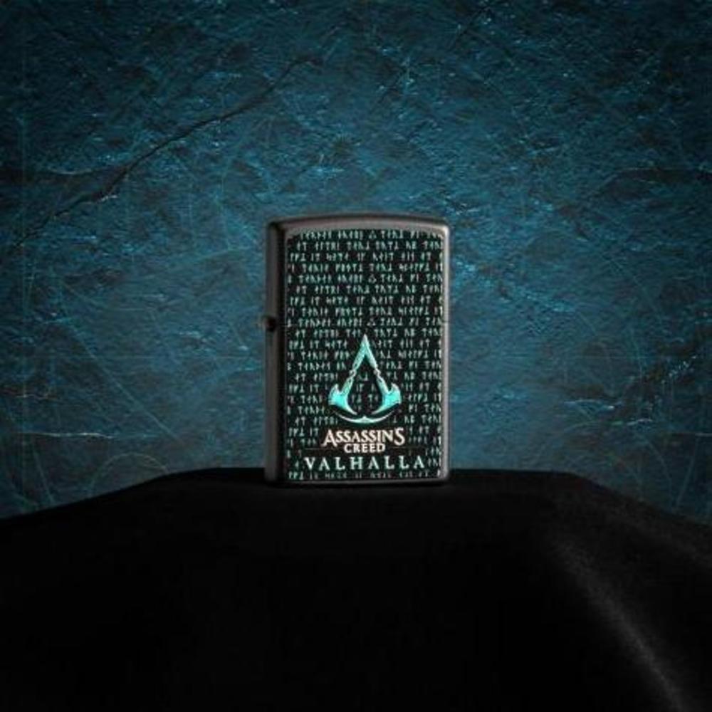 Assassin S Creed Valhalla Texture Print Windproof Lighter Zippo Usa