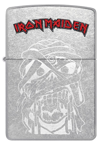 Zippo Iron Maiden Eddie Street Chrome Windproof Lighter | Zippo USA