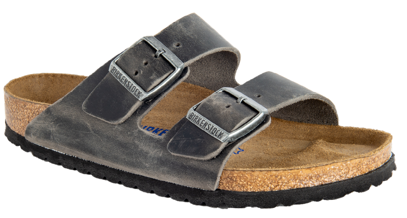 iron oiled leather birkenstock