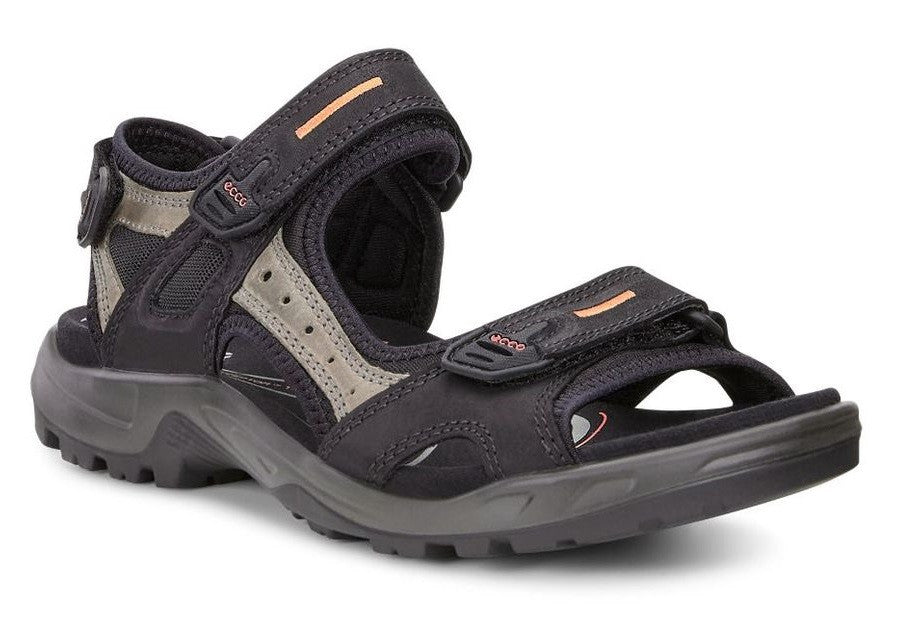 Men's Yucatan Sandal Black/Mole | Ecco 