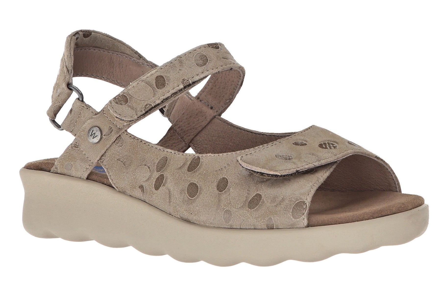 Pichu Circles Beige | Wolky | European Shoe Shop, Winnipeg