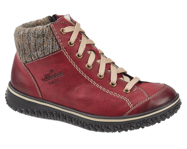rieker red boots