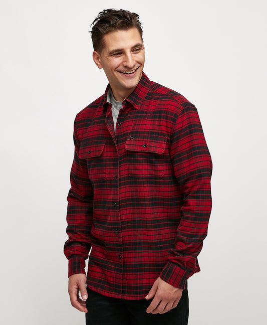 Seattle Mariners Mens Medium 40th Anniversary Flannel Shirt