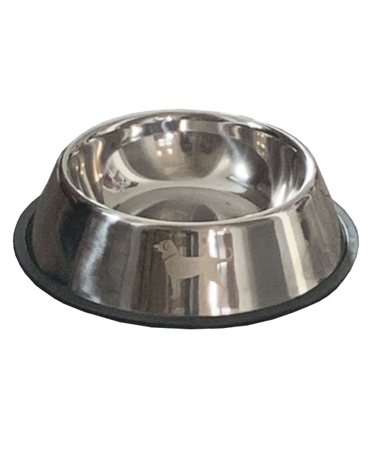 Ceramic dog bowl – black