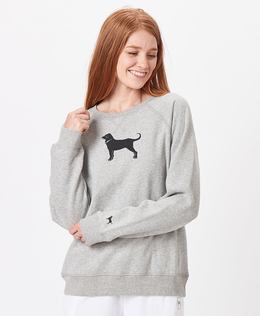 Ladies Classic Crewneck Sweatshirt – The Black Dog