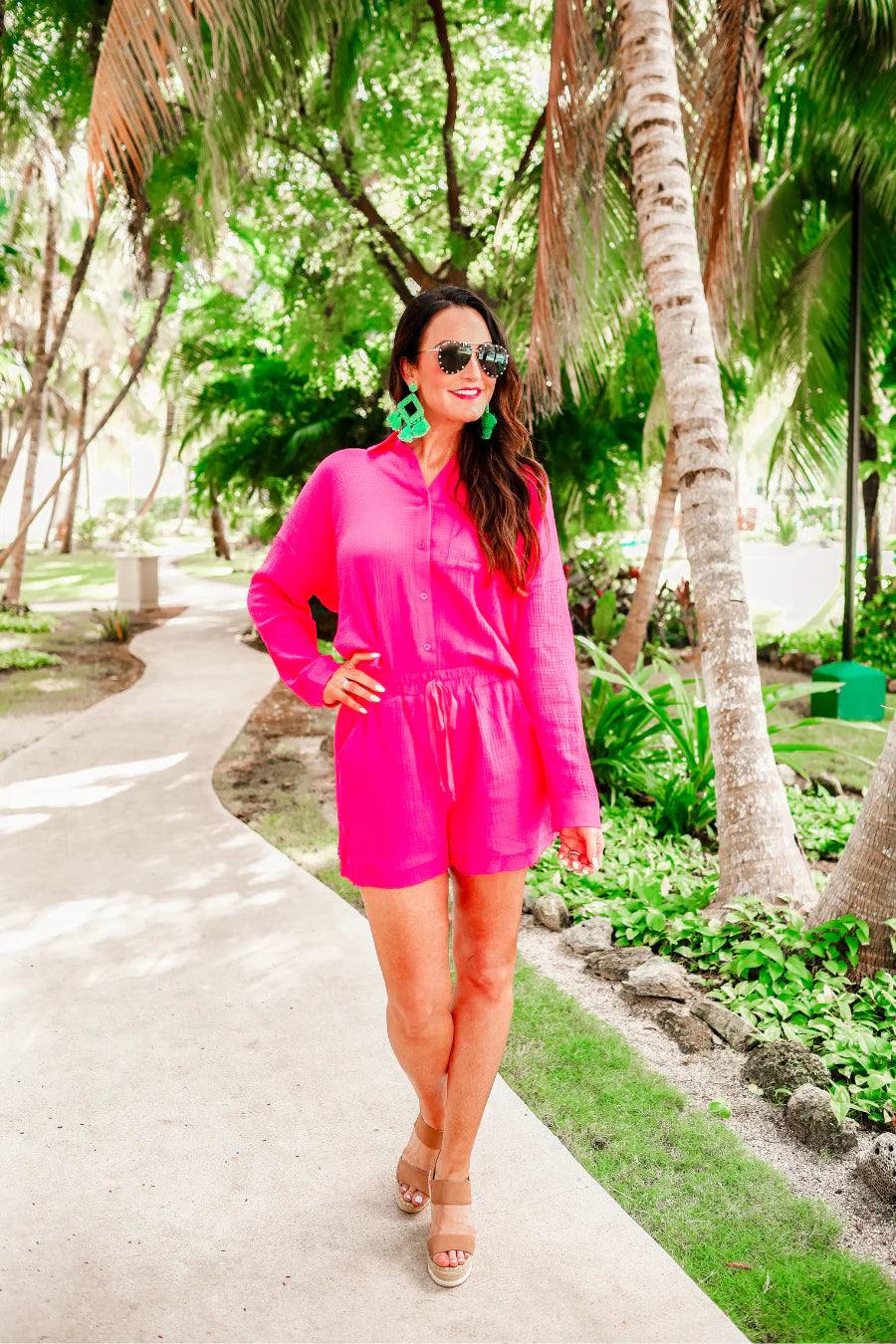 Coconut Crush Set-Neon Pink