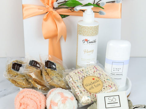 Spa and Self-care gift baskets 