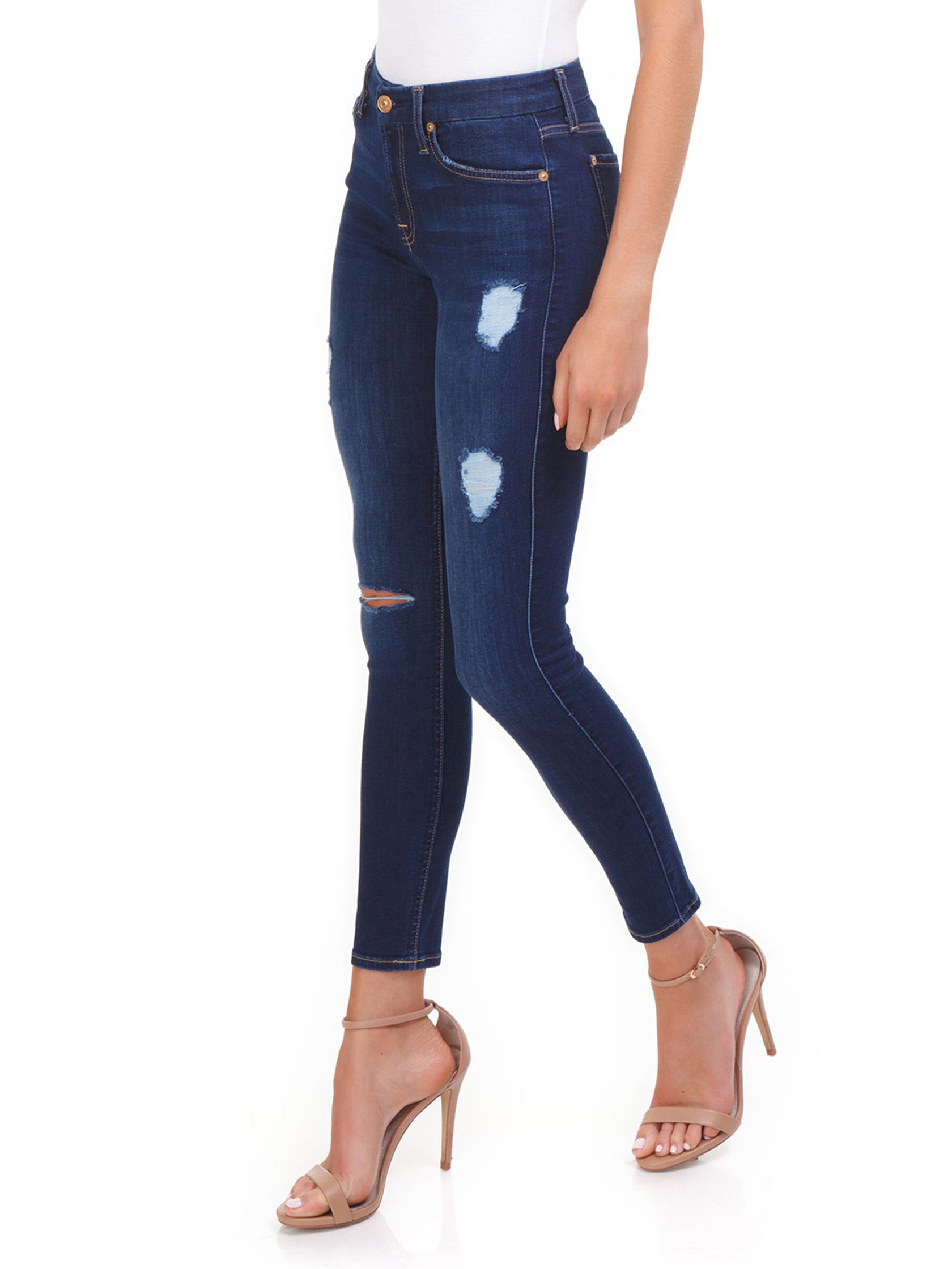 7 for all mankind bair ankle skinny