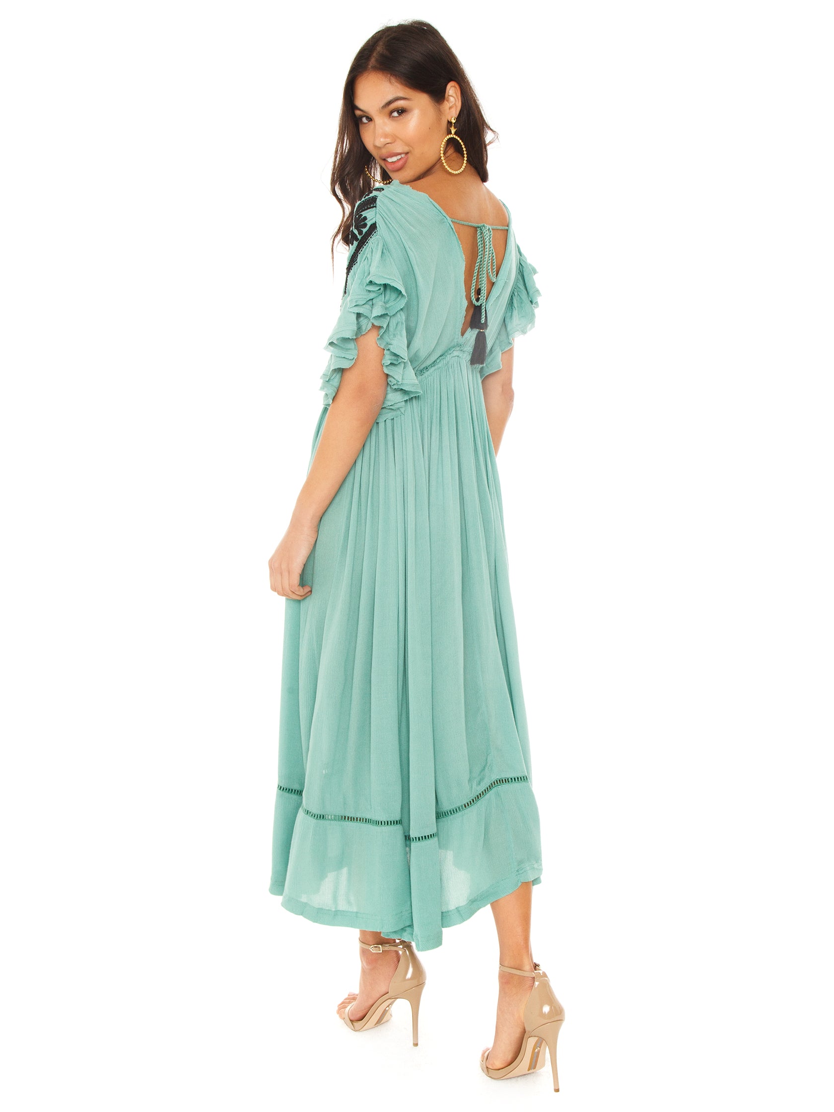 free people midi dress