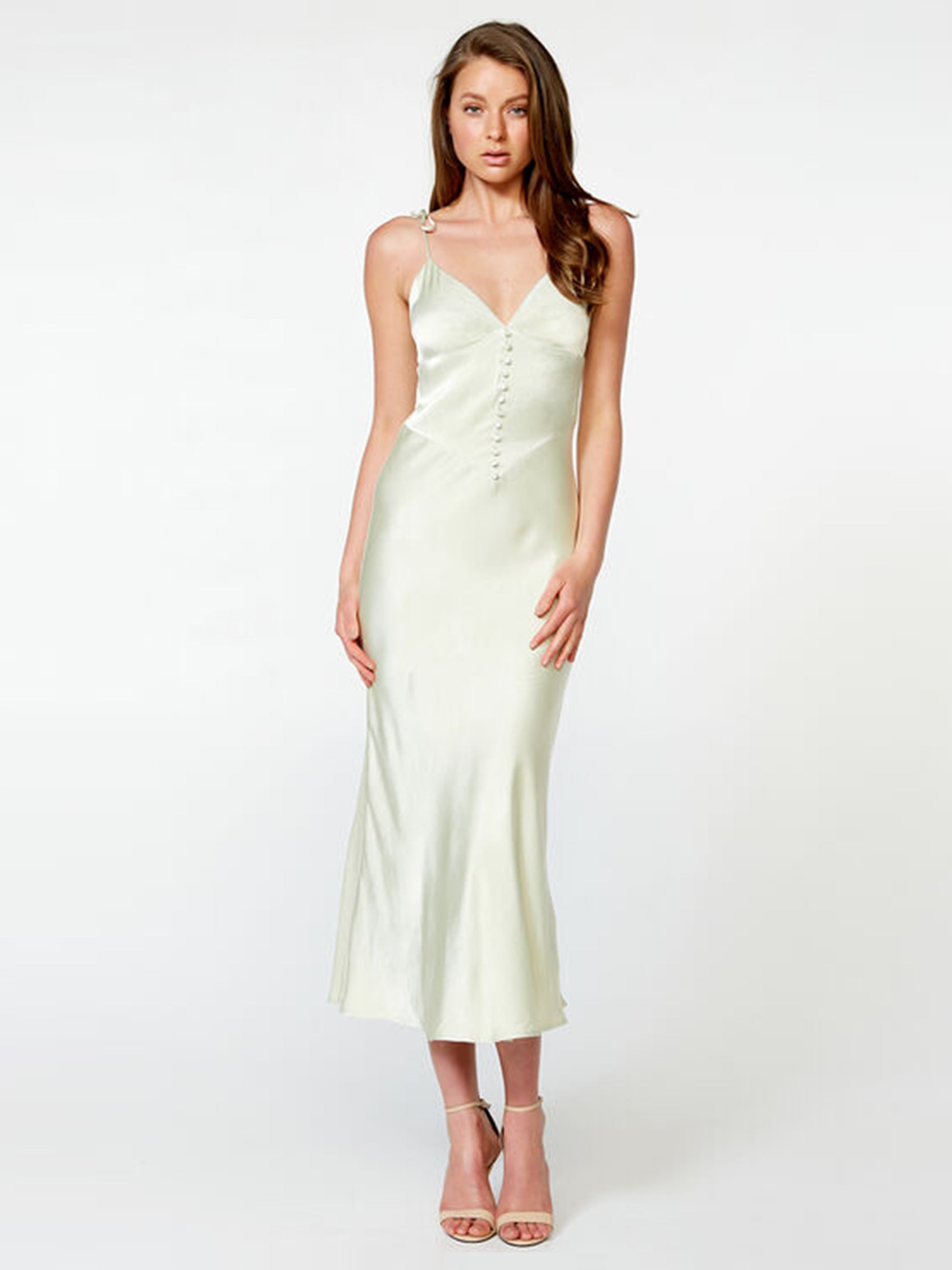 bardot slip dress