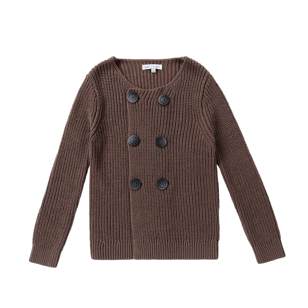 未使用 SHAREEF BORDER SLEEVE PULL-OVER knit-