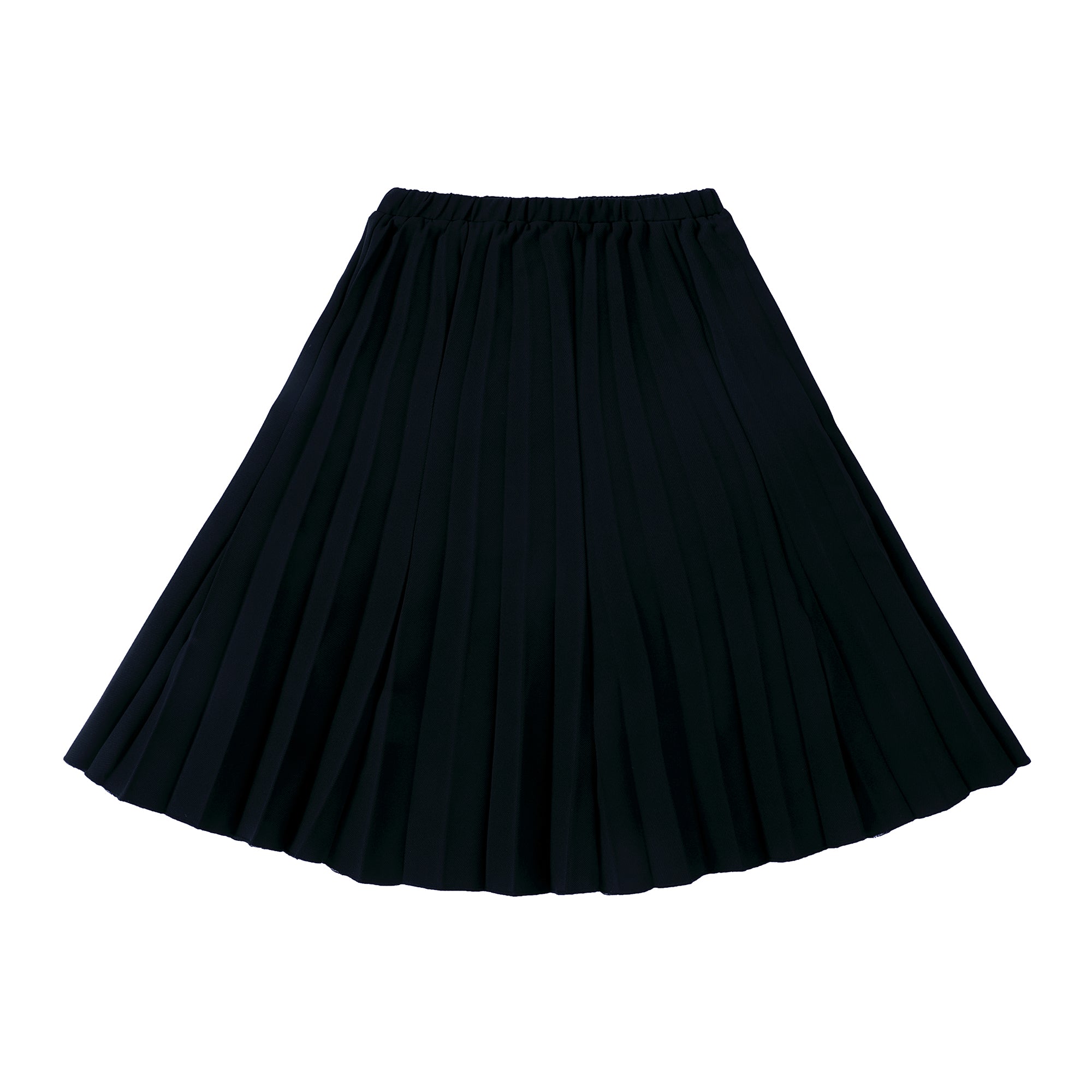 Teens Black Pleated Skirt