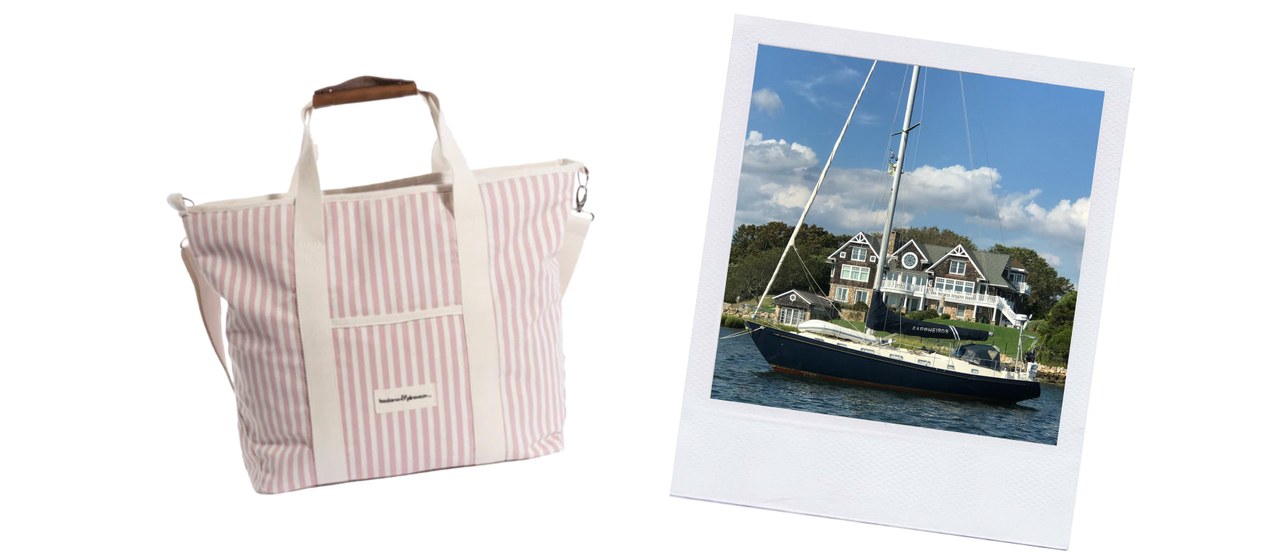 shop the cooler and polaroid of boats