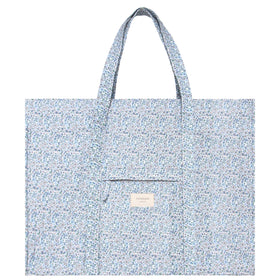  Spring Tote Bag with Zipper Long Handles Flower