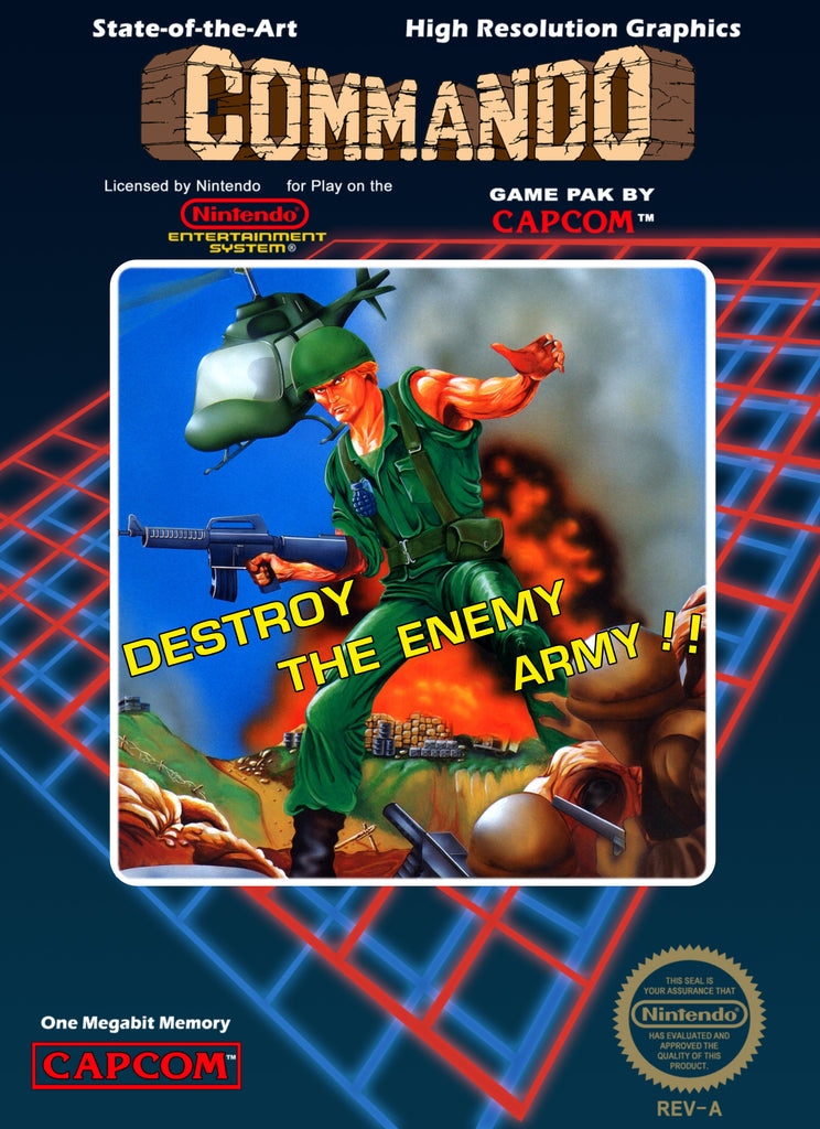 commando nes