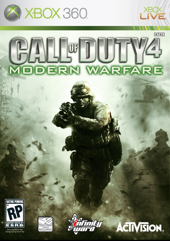 xbox 360 call of duty modern warfare