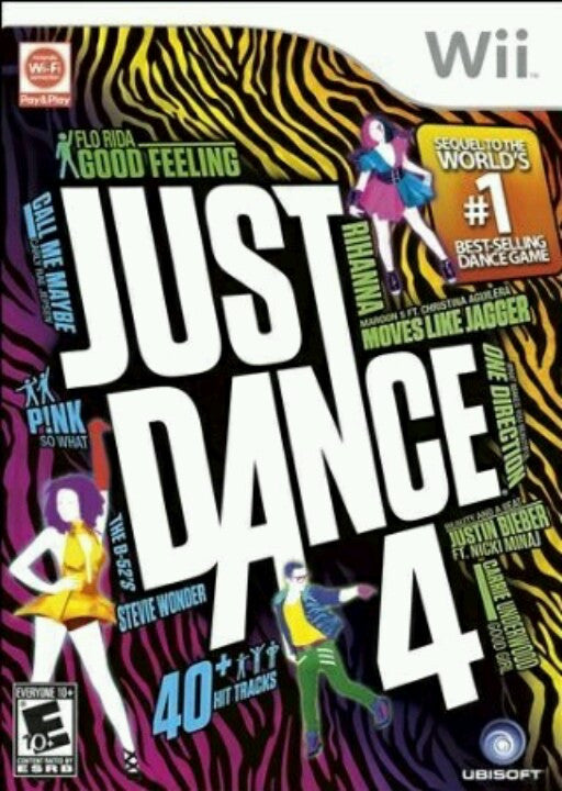 Just Dance 4 Wii Level Up Entertainment