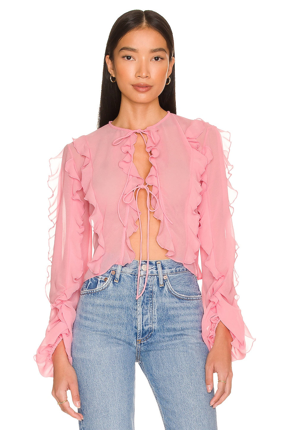 Daniella Top in Mauve Pink – LPA (a Revolve Group company)