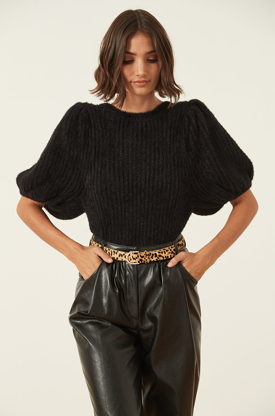 Bonnie Sweater in Black – LPA (a Revolve Group company)