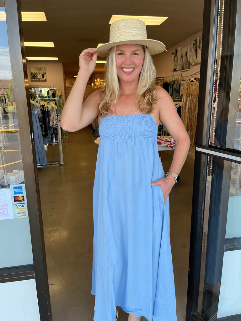 Blue Sky Midi | Charley's Boutique