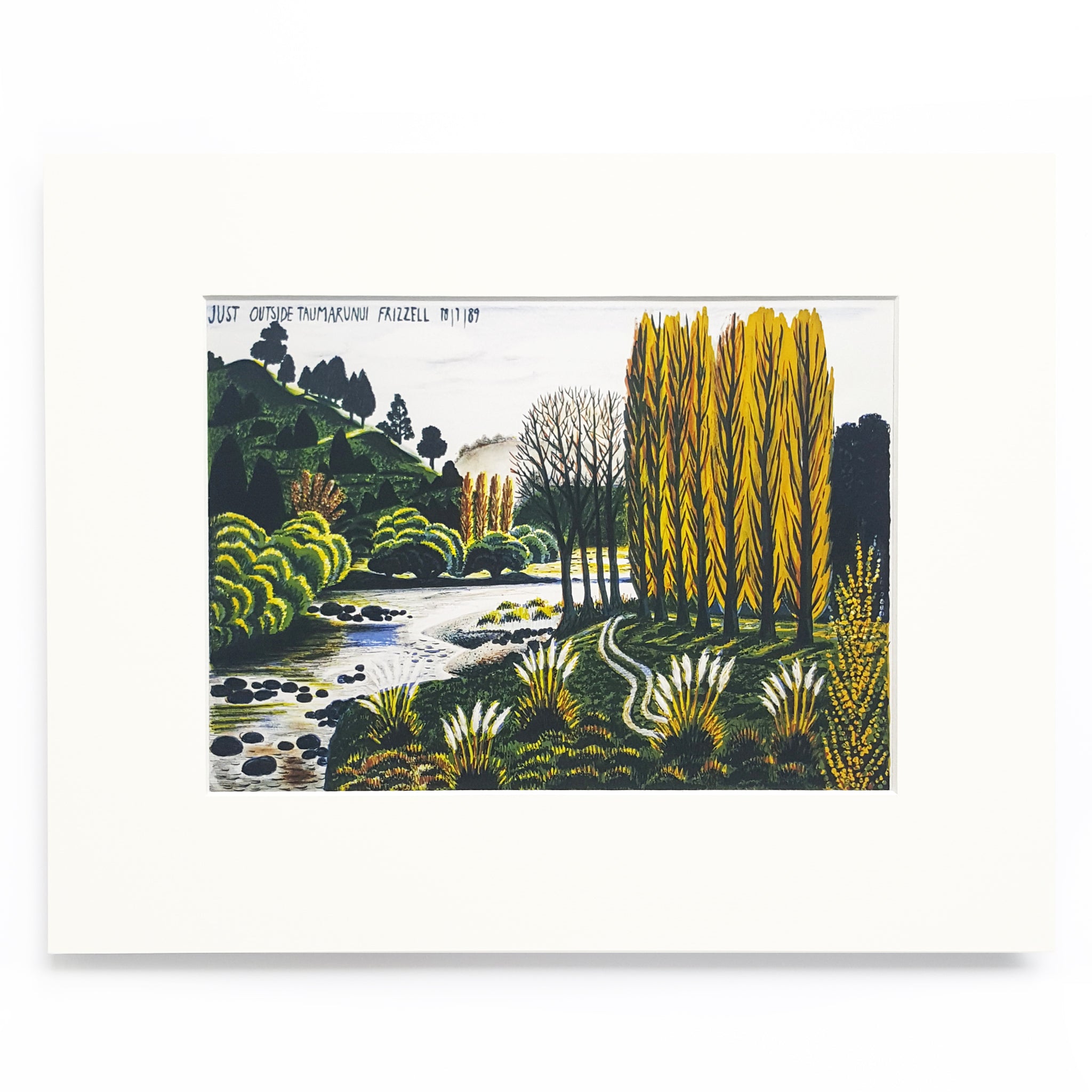 Just outside Taumarunui Print Image